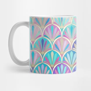 Glamorous Twenties Art Deco Pastel Pattern Mug